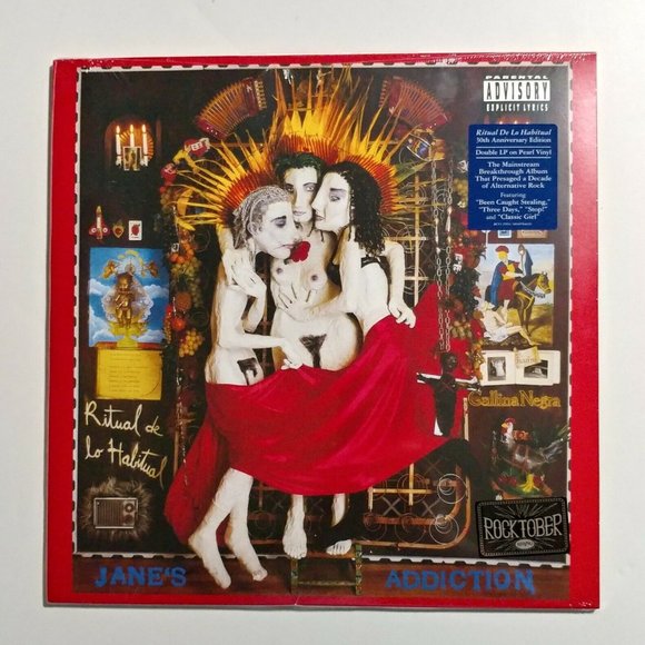 Jane's Addiction Ritual De Lo Habitual 2-LP ~ Ltd Ed Colored Vinyl ~ New/Sealed! - Picture 2 of 3